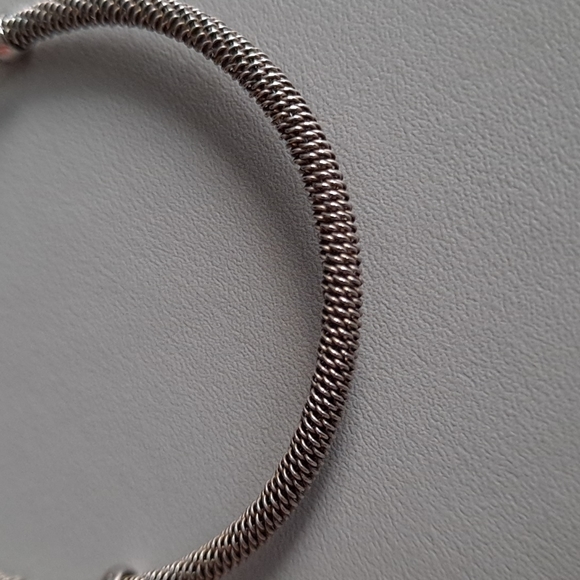 Vintage Tiffany & Co. Mesh Cuff Bracelet - Picture 4 of 12